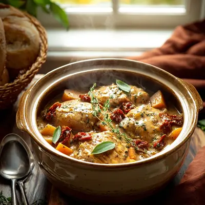 Hearty Harvest Pork Stew: Simple Fall Crockpot Dinner