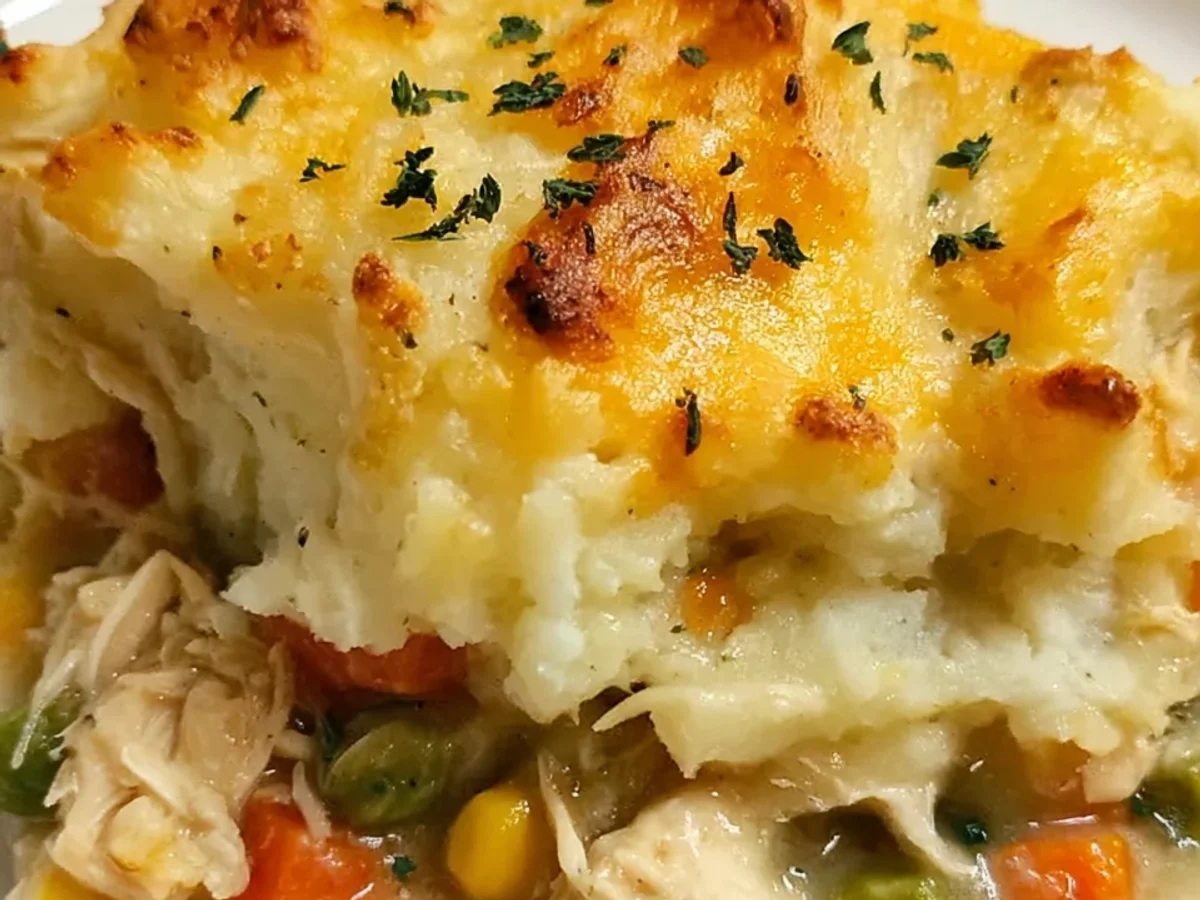 Hearty Rotisserie Chicken Shepherd's Pie: Quick Dinner - Featured Image