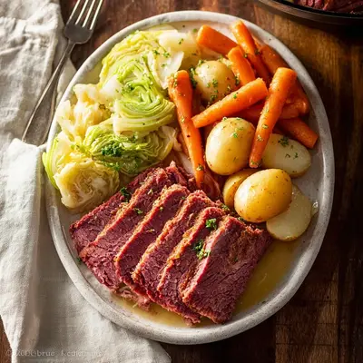 Hearty Slow Cooker Corned Beef and Cabbage Recipe