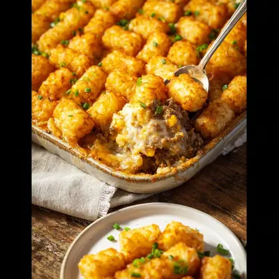 Hearty Tater Tot Casserole: Simple Weeknight Meal