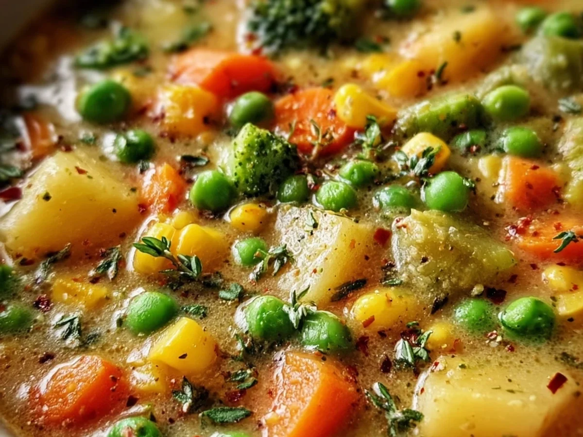 Hearty Veggie Pot Pie Soup: Crustless Comfort - Featured Image