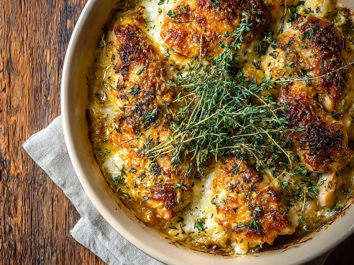 Herb Chicken Casserole: One-Pan Savory Comfort - Featured Image
