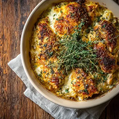Herb Chicken Casserole: One-Pan Savory Comfort