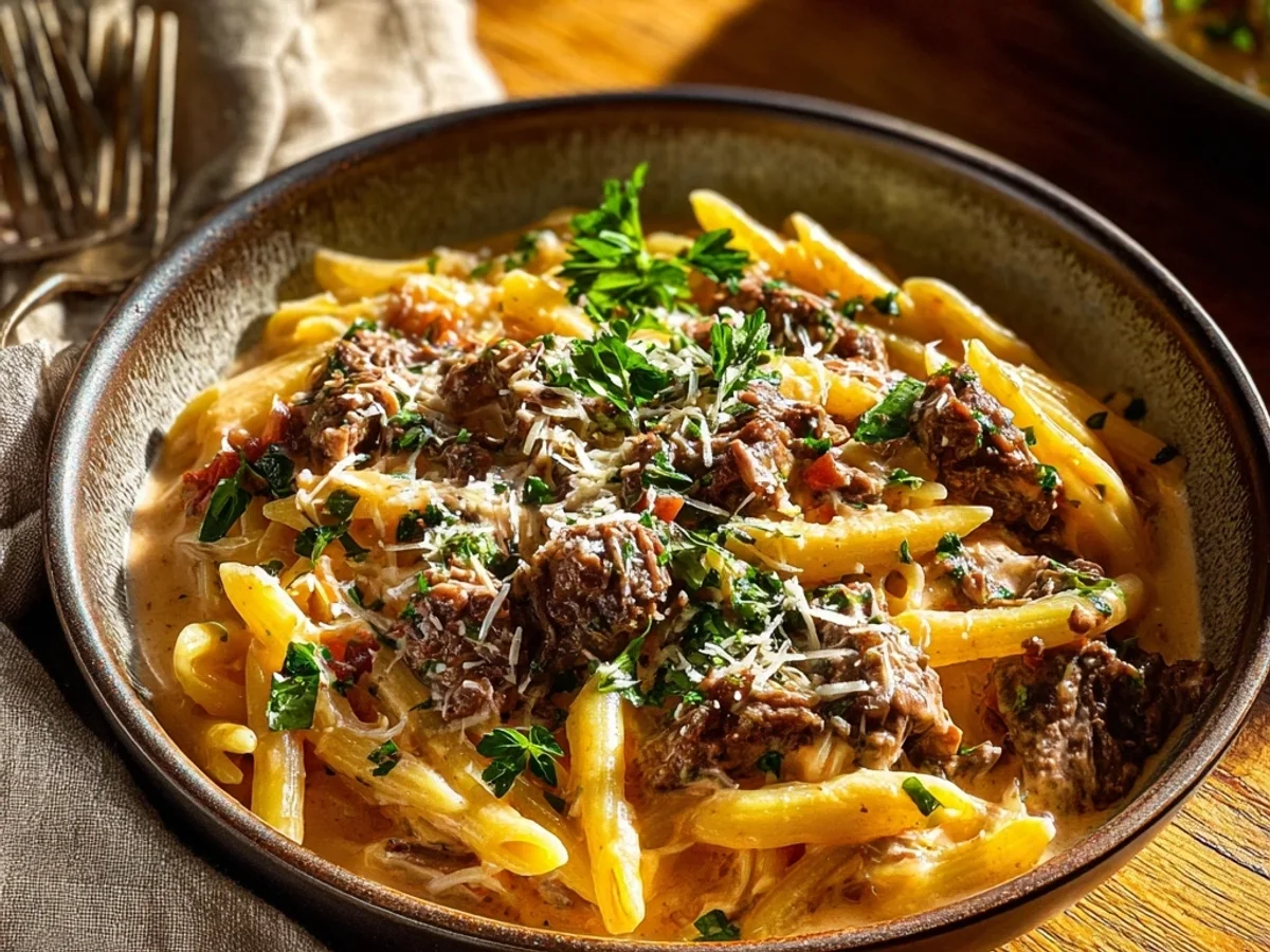 Irresistible Creamy Beef Pasta for Busy Nights - Featured Image