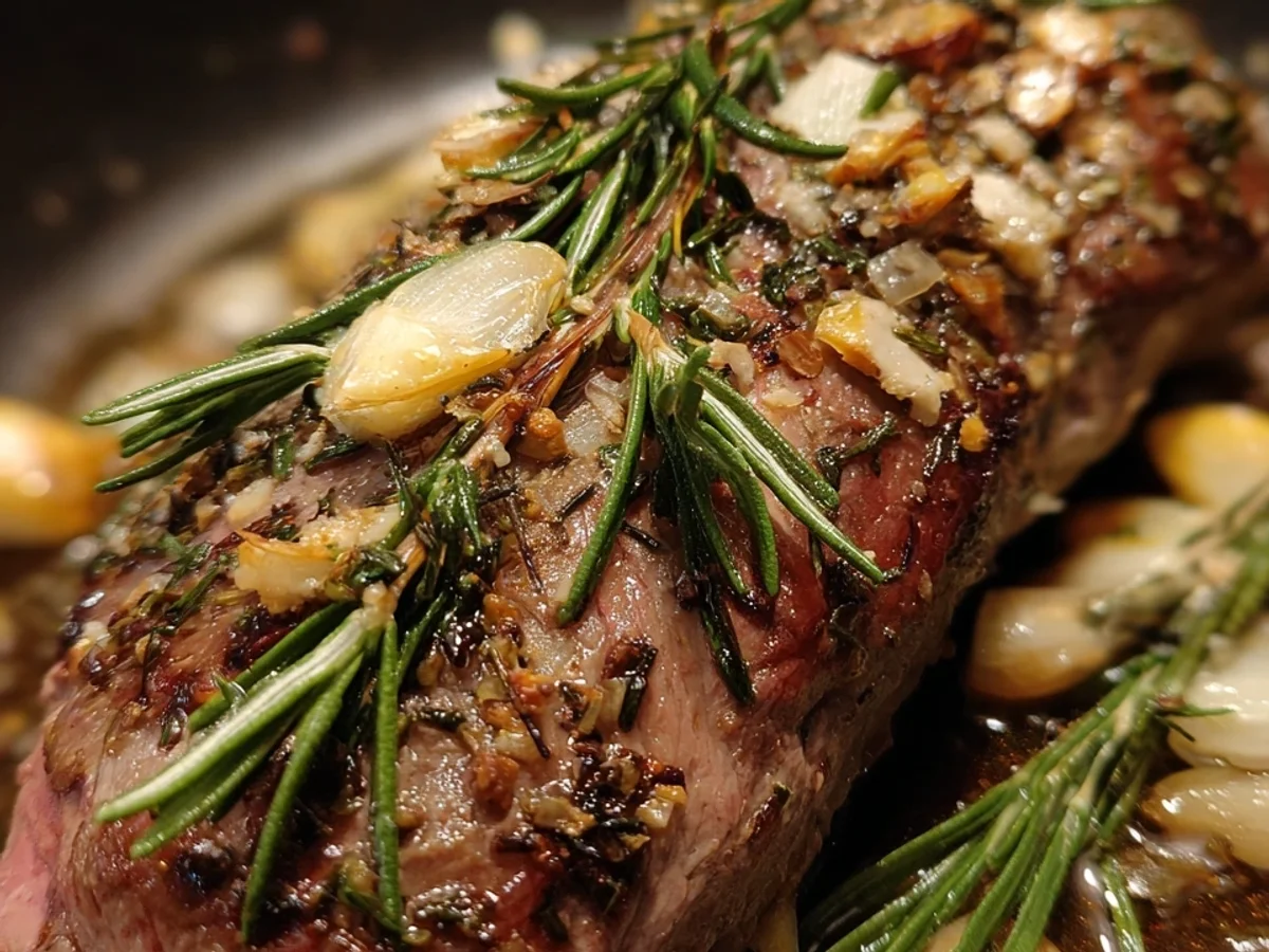 Jamie Oliver Roasted Lamb Tenderloin - Featured Image