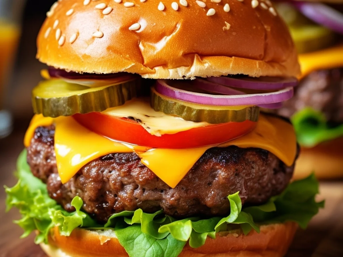 Juicy Air Fryer Hamburgers: Quick Weeknight Meal - Featured Image