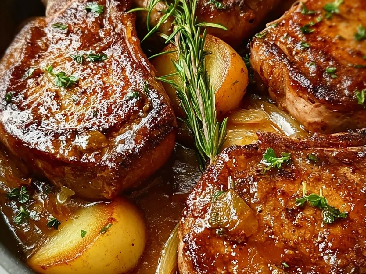 Juicy Apple Butter Lamb Chops: A Fall Favorite - Featured Image
