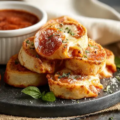 Low Calorie Pizza Rolls: Quick 3-Ingredient Hack