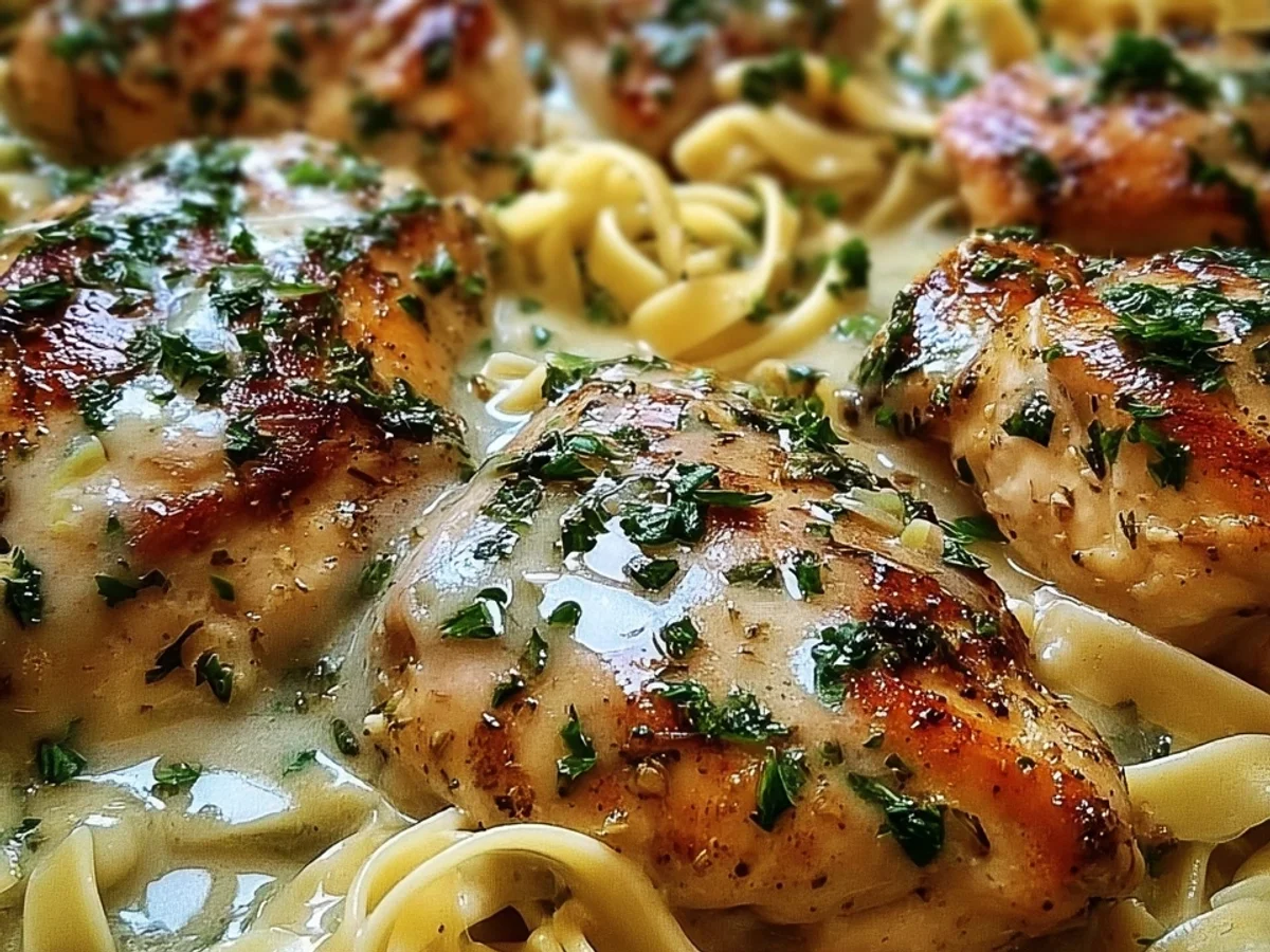 One-Pan Chicken & Buttered Noodles Dinner - Featured Image