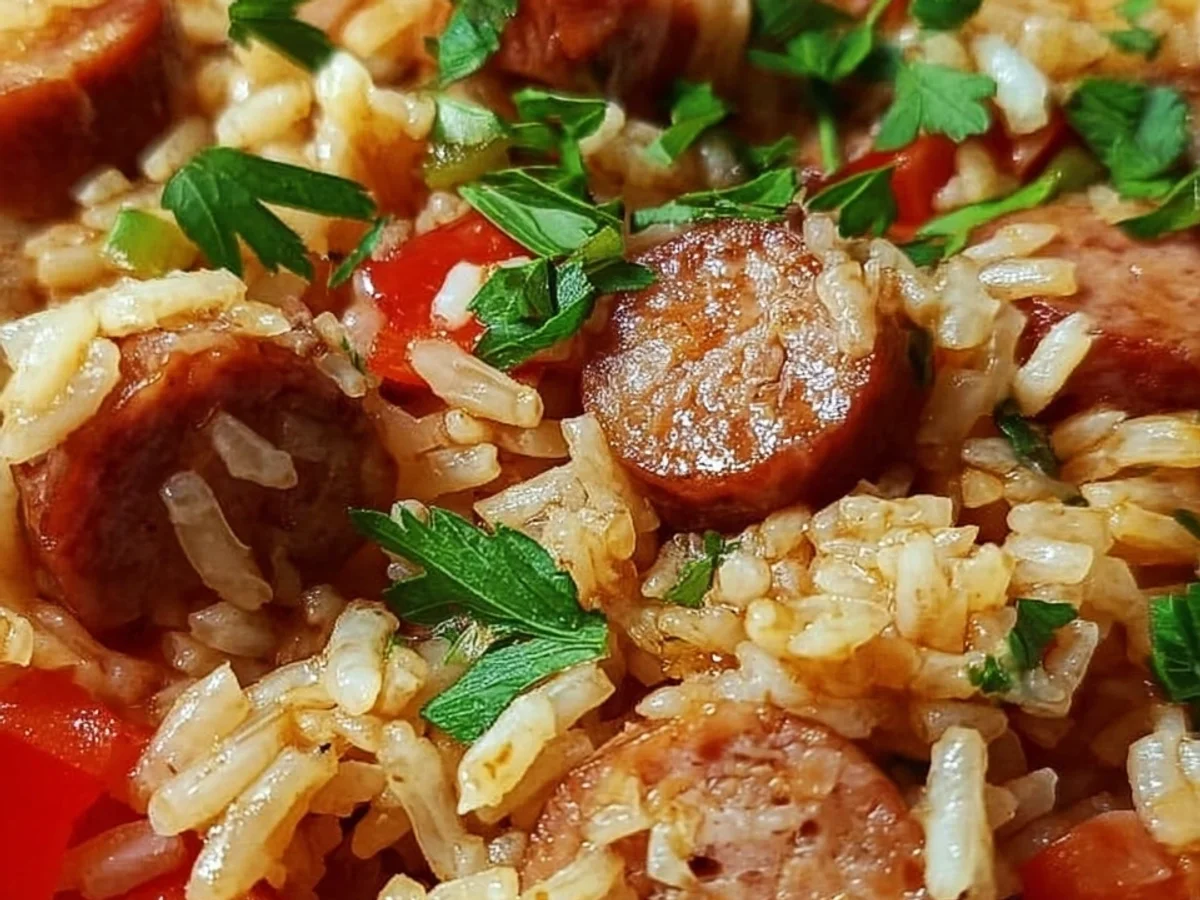 One-Pot Rice & Beef Sausage: Easy Weeknight Meal - Featured Image