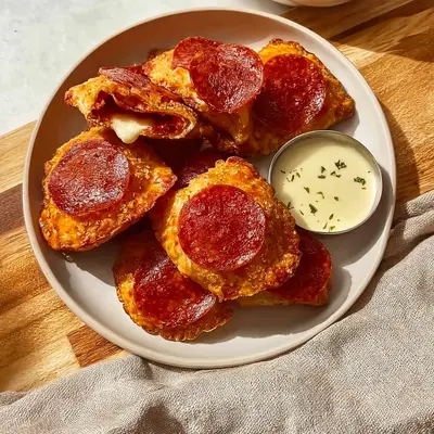 Peppy Pepperoni Pockets Recipe: Cheesy, Crispy Bites