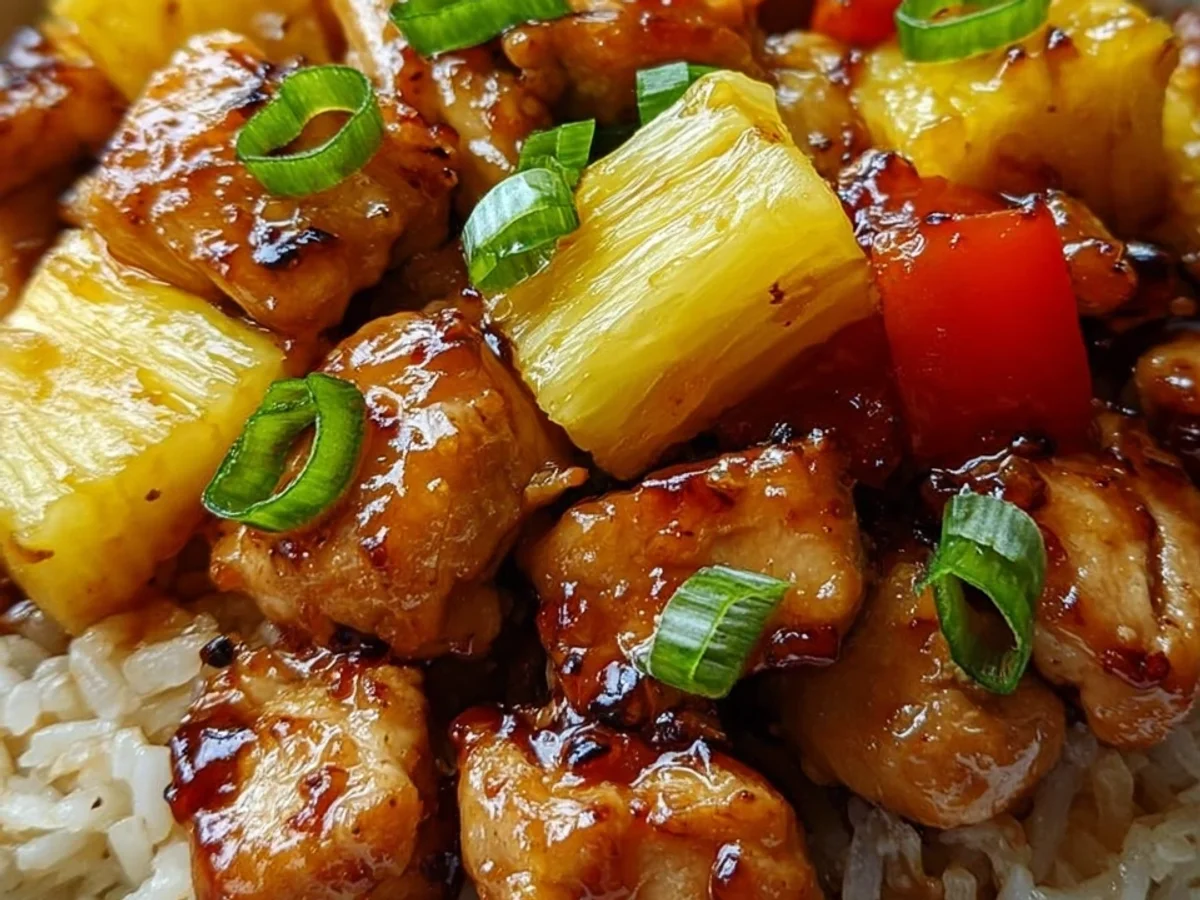 Pineapple Chicken & Rice: Sweet, Savory, Easy Dinner - Featured Image