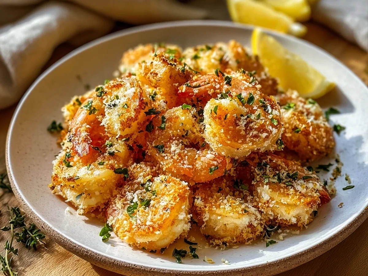 Quick Air Fryer Garlic Parmesan Shrimp: Zesty & Fast - Featured Image