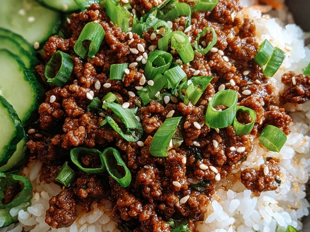 Quick & Easy Korean Ground Beef Bowl: My Weeknight Favorite - Featured Image