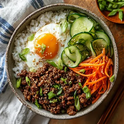 Quick Korean Ground Beef Bowl: Better Than Takeout
