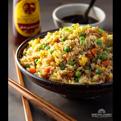 Quick Skillet Better Than Takeout Fried Rice