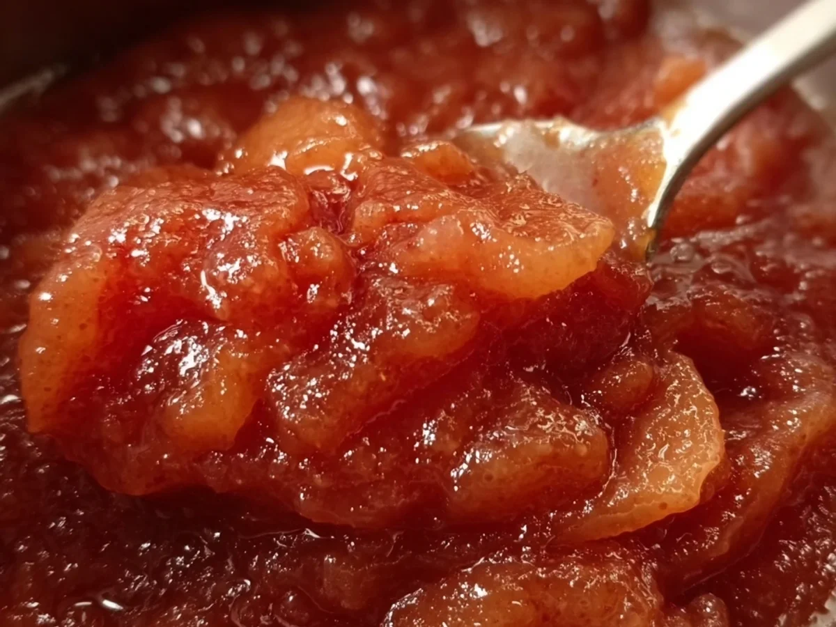 Red Hot Applesauce: Easy Sweet & Spicy Homemade - Featured Image
