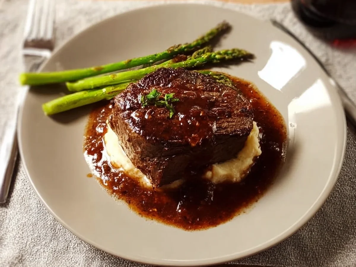 Rich Filet Mignon with Broth Sauce: A Simple Treat - Featured Image