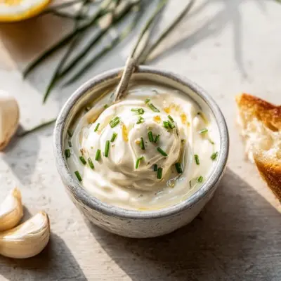 Roasted Garlic Aioli: Simple & Creamy