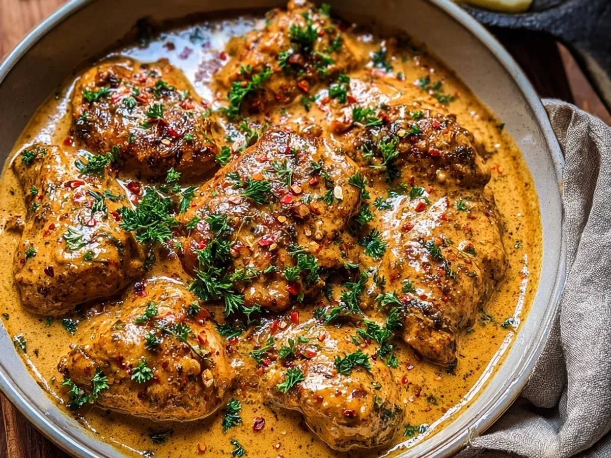 Rustic Cowboy Butter Chicken: Rich & Smoky Skillet Meal - Featured Image