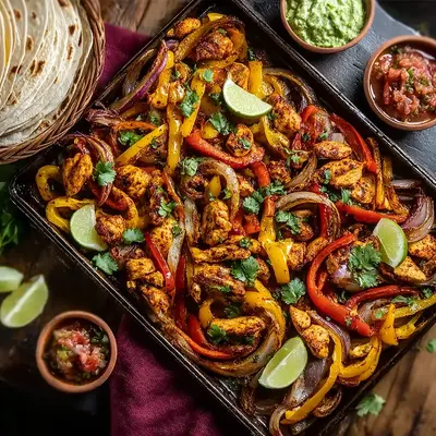 Sheet Pan Chicken Fajitas: Speedy Weeknight Dinner