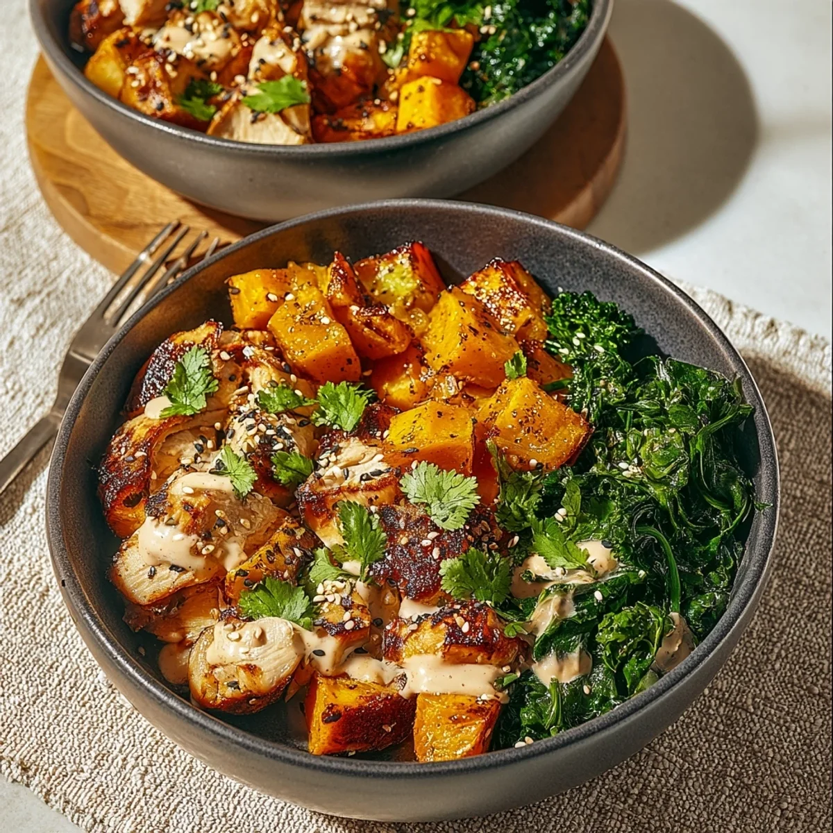Sheet Pan Chicken Sweet Potato Bowls: Easy Weeknight Meal