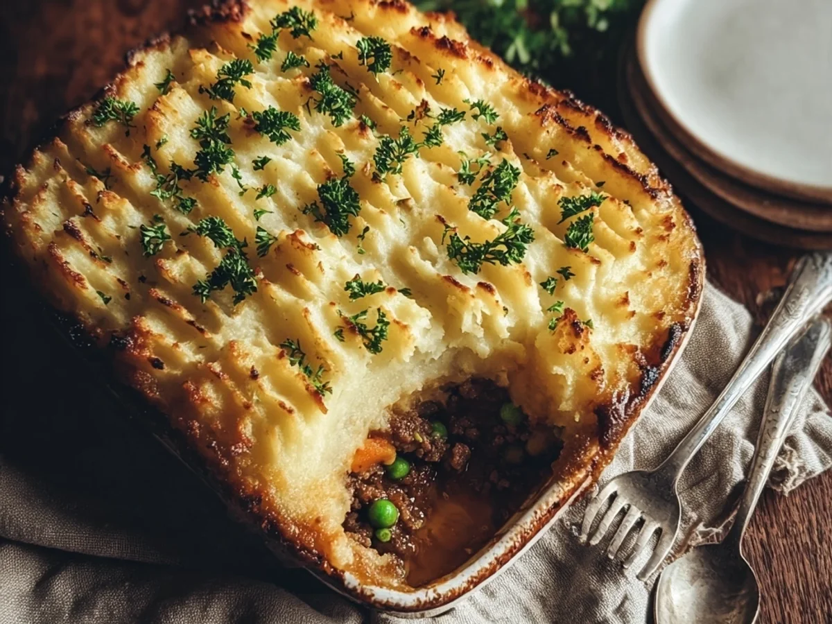 Simple Shepherd's Pie Casserole: Hearty & Comforting - Featured Image