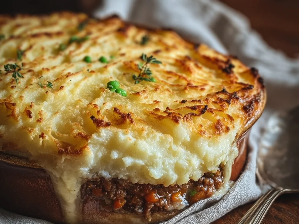 Simple Shepherds Pie Casserole Recipe - Featured Image