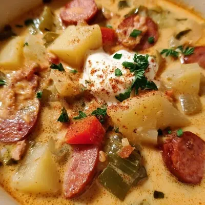 Slow Cooker Cajun Potato Soup: Creamy & Hearty