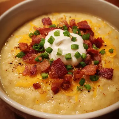 Slow Cooker Loaded Baked Potato Soup