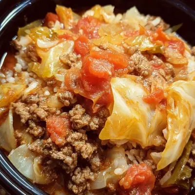 Slow Cooker Unstuffed Cabbage Rolls: Easy Weeknight Meal