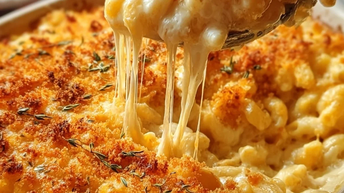 Smooth Creamy Baked Mac and Cheese, Foolproof