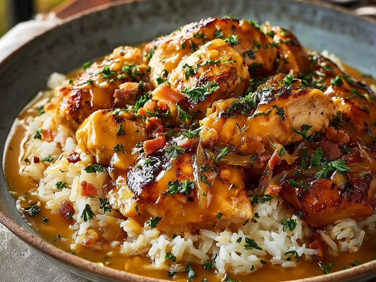 Smothered Chicken and Rice: Simple Homestyle Meal - Featured Image