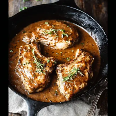 Smothered Lamb Chops: Rich, Tender, Homestyle Dinner
