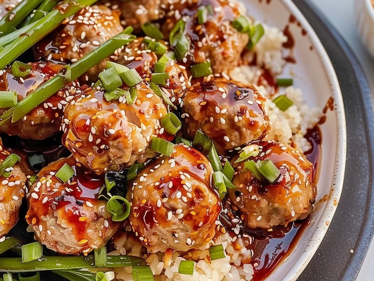 Spicy Firecracker Meatballs: Juicy & Flavorful Dinner - Featured Image