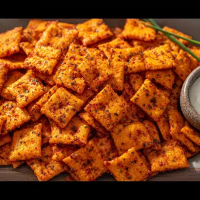 Spicy Firecracker Ranch Cheez-Its: Zesty, Crunchy Bites