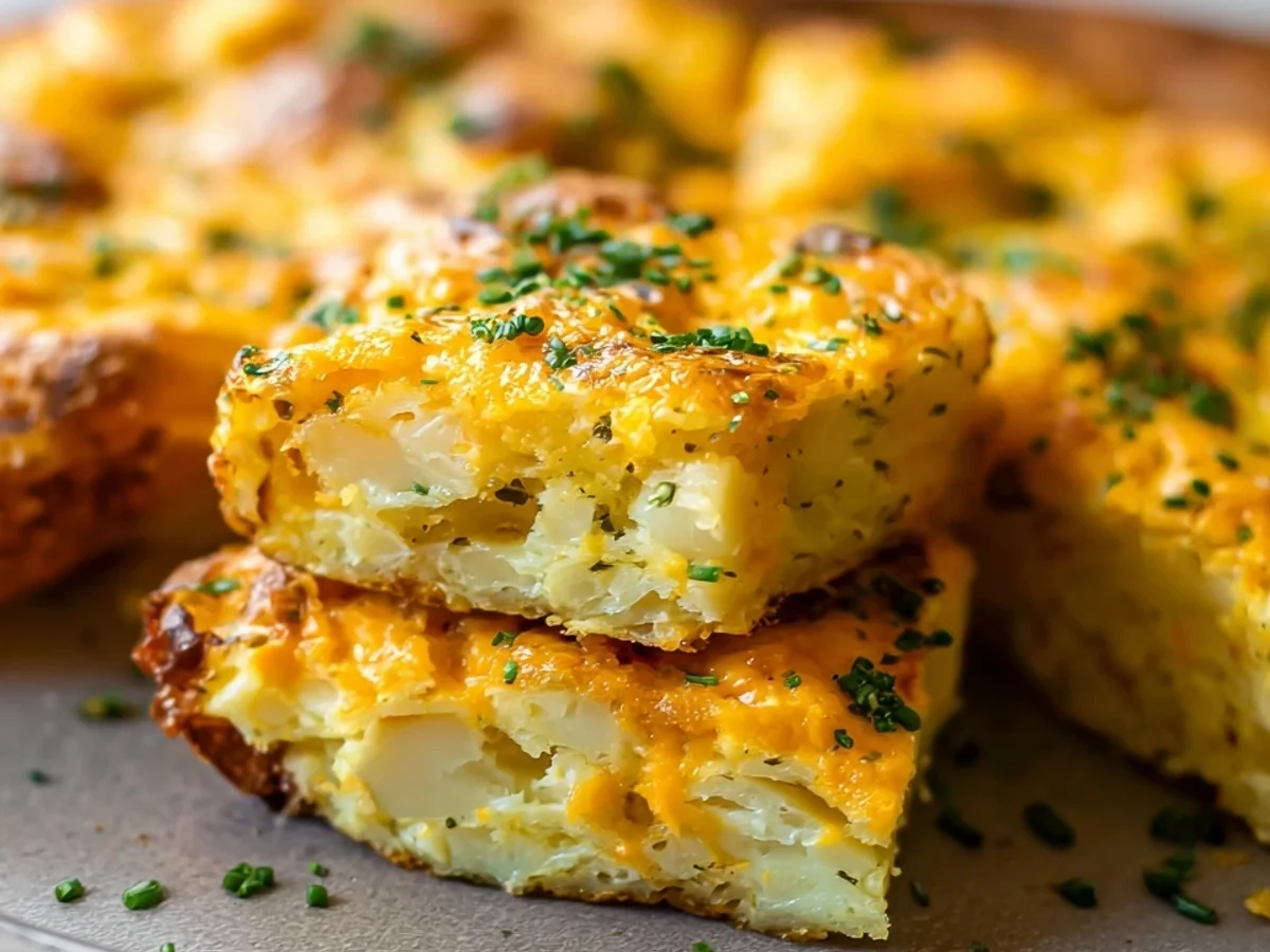 Starbucks Copycat Potato Cheddar Chive Bake - Featured Image