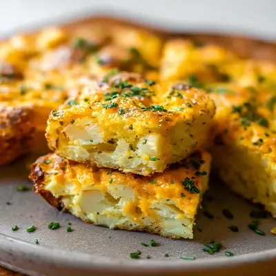 Starbucks Copycat Potato Cheddar Chive Bake