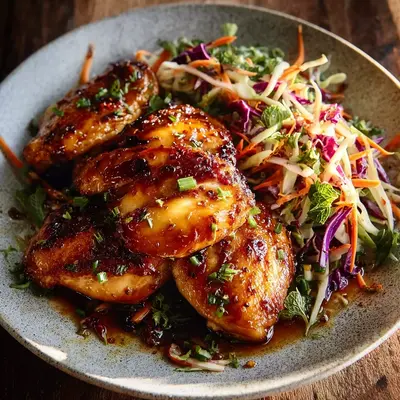 Sticky Apple Cider Chicken: A Sweet & Savory Dinner