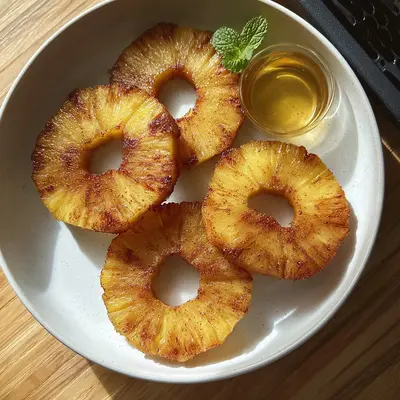 Tangy Air Fryer Pineapple Bites