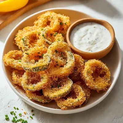 Tangy Crispy Air Fryer Banana Pepper Coins for Snacking