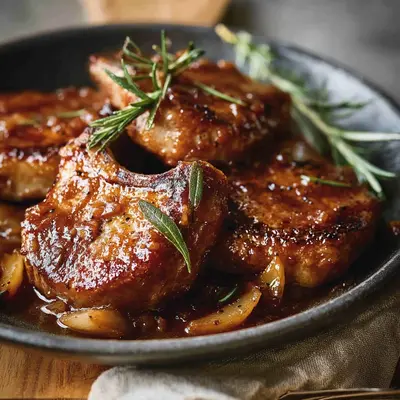 Tender Apple Butter Lamb Chops: A Sweet & Savory Dinner