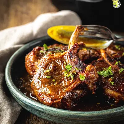 Tender Crock Pot Mississippi Lamb Chops