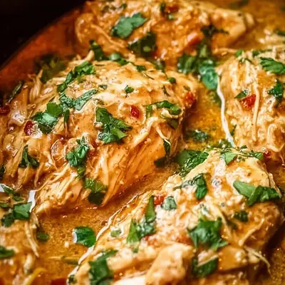 Tender Crockpot Thai Peanut Chicken: A Weeknight Favorite