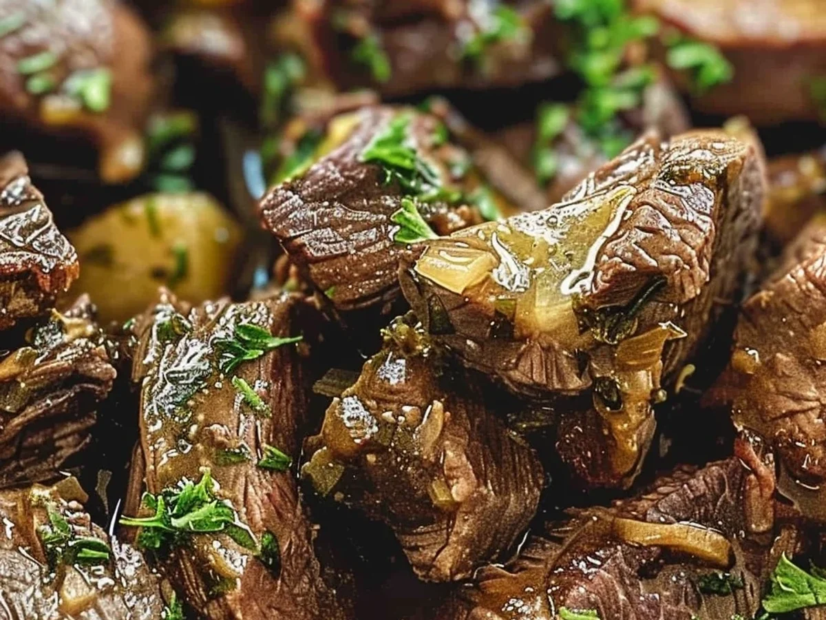 Tender Slow Cooker Garlic Butter Beef for Easy Dinners - Featured Image