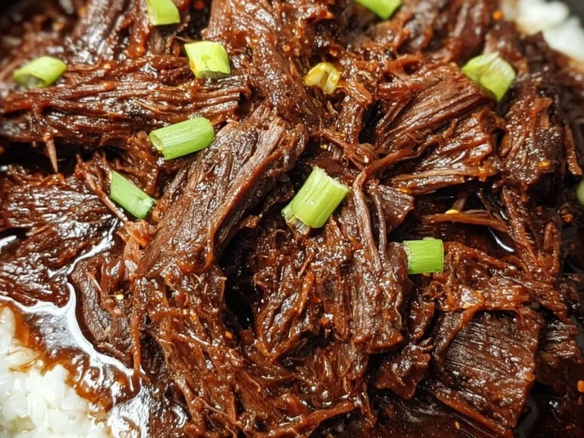 Tender Slow Cooker Korean Beef: Simple Weeknight Meal - Featured Image