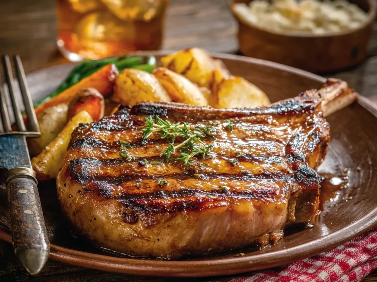 Tender Texas Roadhouse Lamb Chops at Home - Featured Image