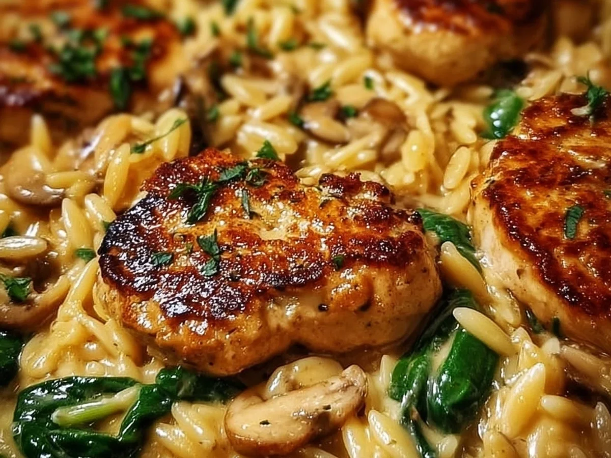 Velvety Chicken Orzo: Quick Weeknight Dinner Recipe - Featured Image