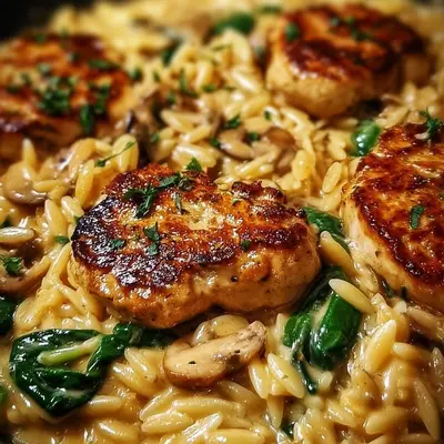 Velvety Chicken Orzo: Quick Weeknight Dinner Recipe