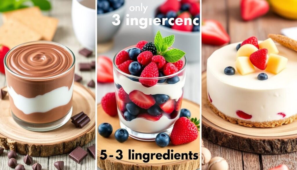 3-ingredient dessert ideas